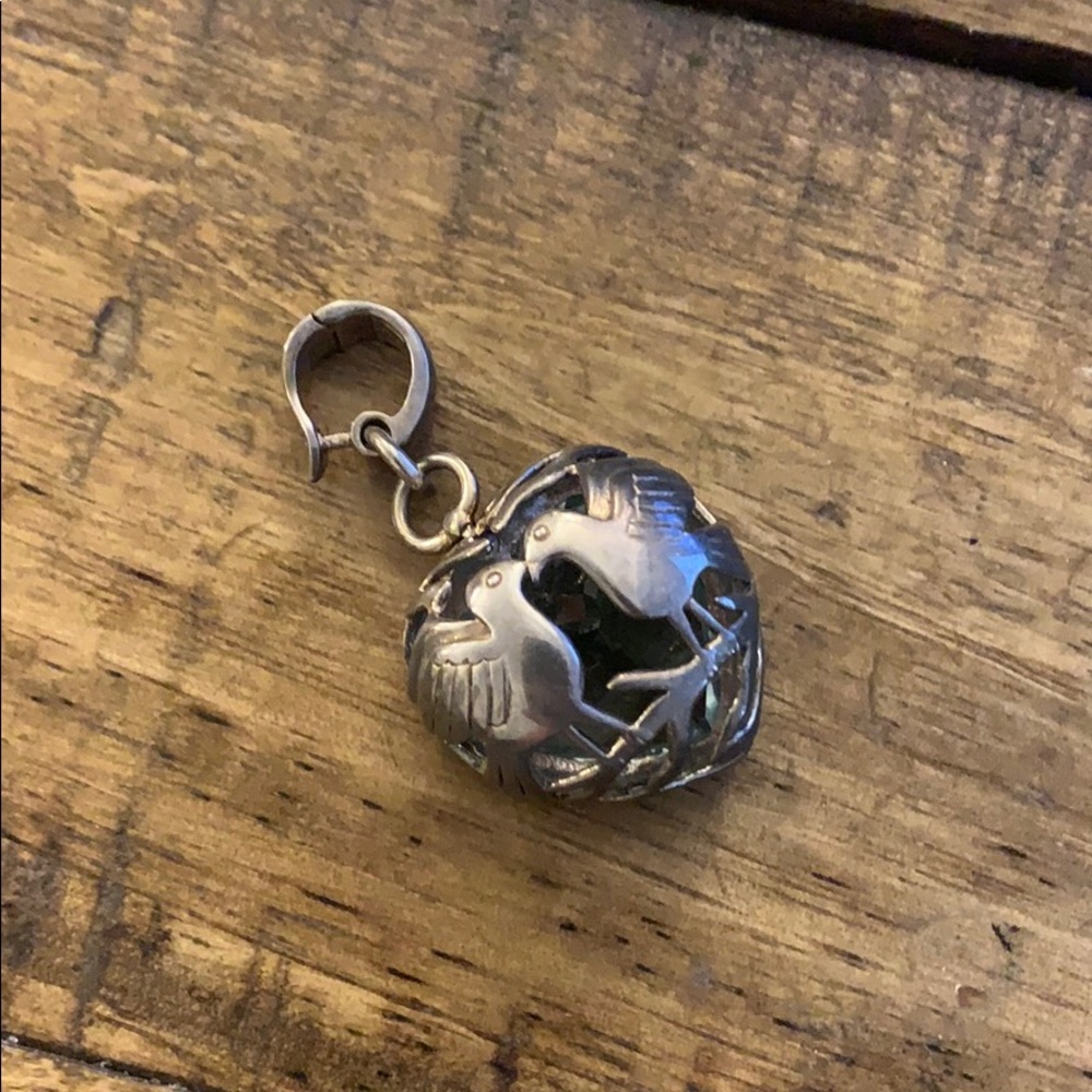 Heart Bird Pendant